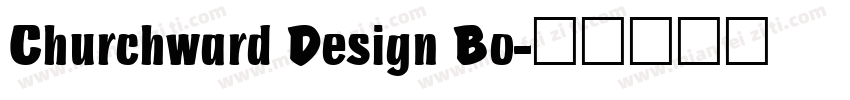 Churchward Design Bo字体转换